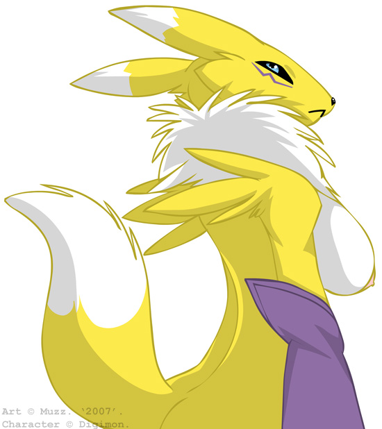 Ychan - r - renamon cant find the source of this one - 102335