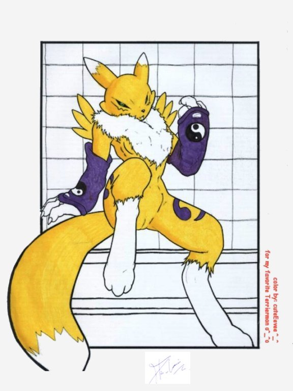 Ychan - f - renamon - 10523