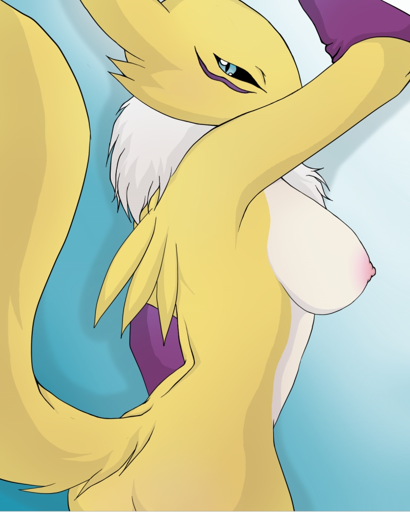 Ychan - r - renamon cant find the source of this one - 106002