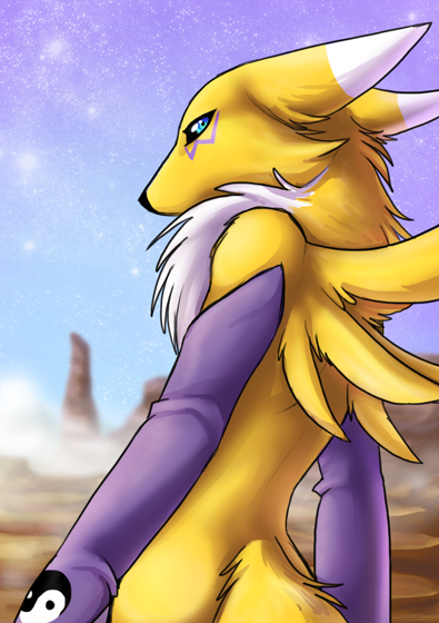 Ychan - r - renamon cant find the source of this one - 106303