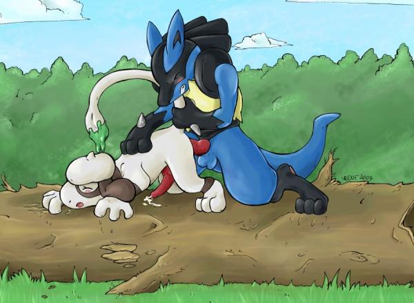 Ychan - r - make lucario happy~ - 11027