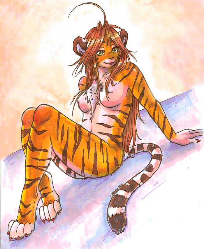 Ychan - f - tigers - shmexy tigress by konekonoarashi