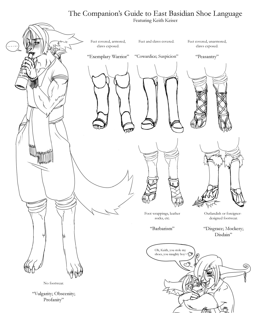 Ychan - g - twokinds - east basitin footware guide