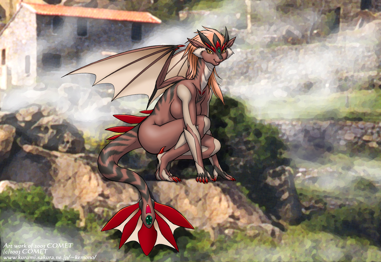 Ychan - f - solo female dragons - 11754