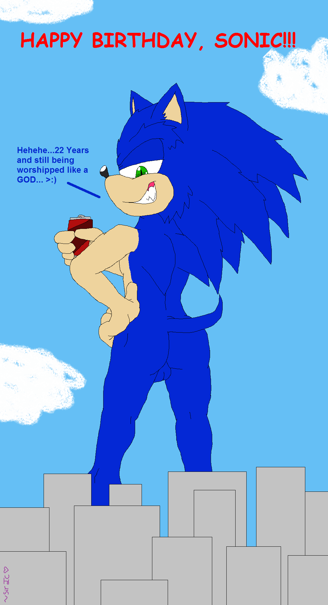 Ychan - g - sonic and (very good) friends - sonic