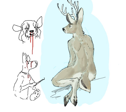 Ychan - m - bucks(male deer) - 124934