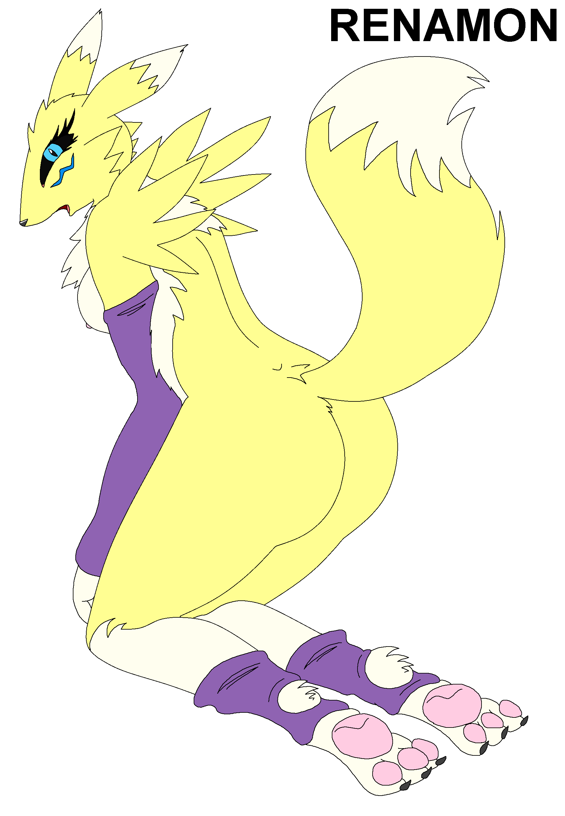 Ychan - f - renamon - 131785