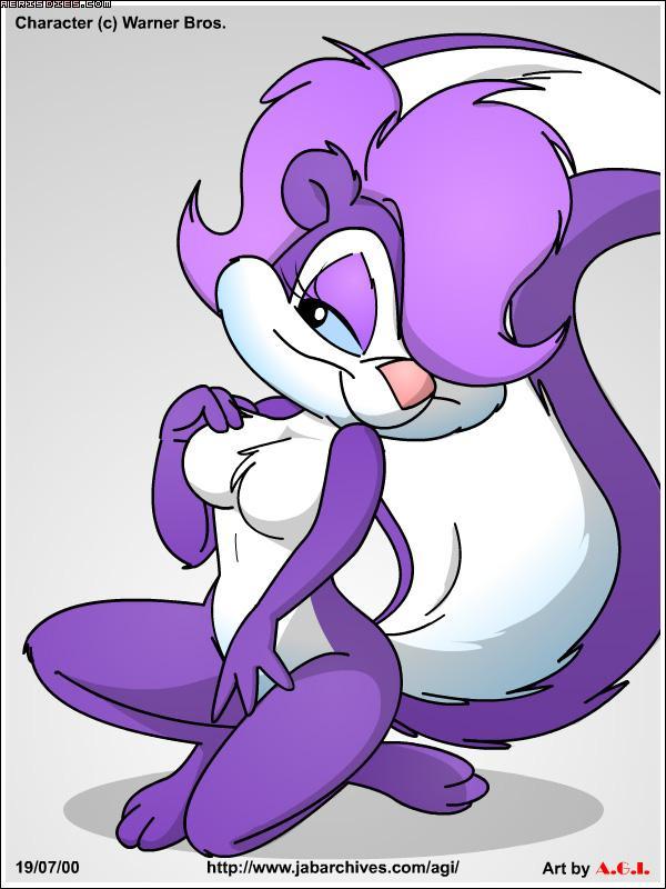 Ychan - f - fifi la fume (purple tiny toons skunkette) - 13395