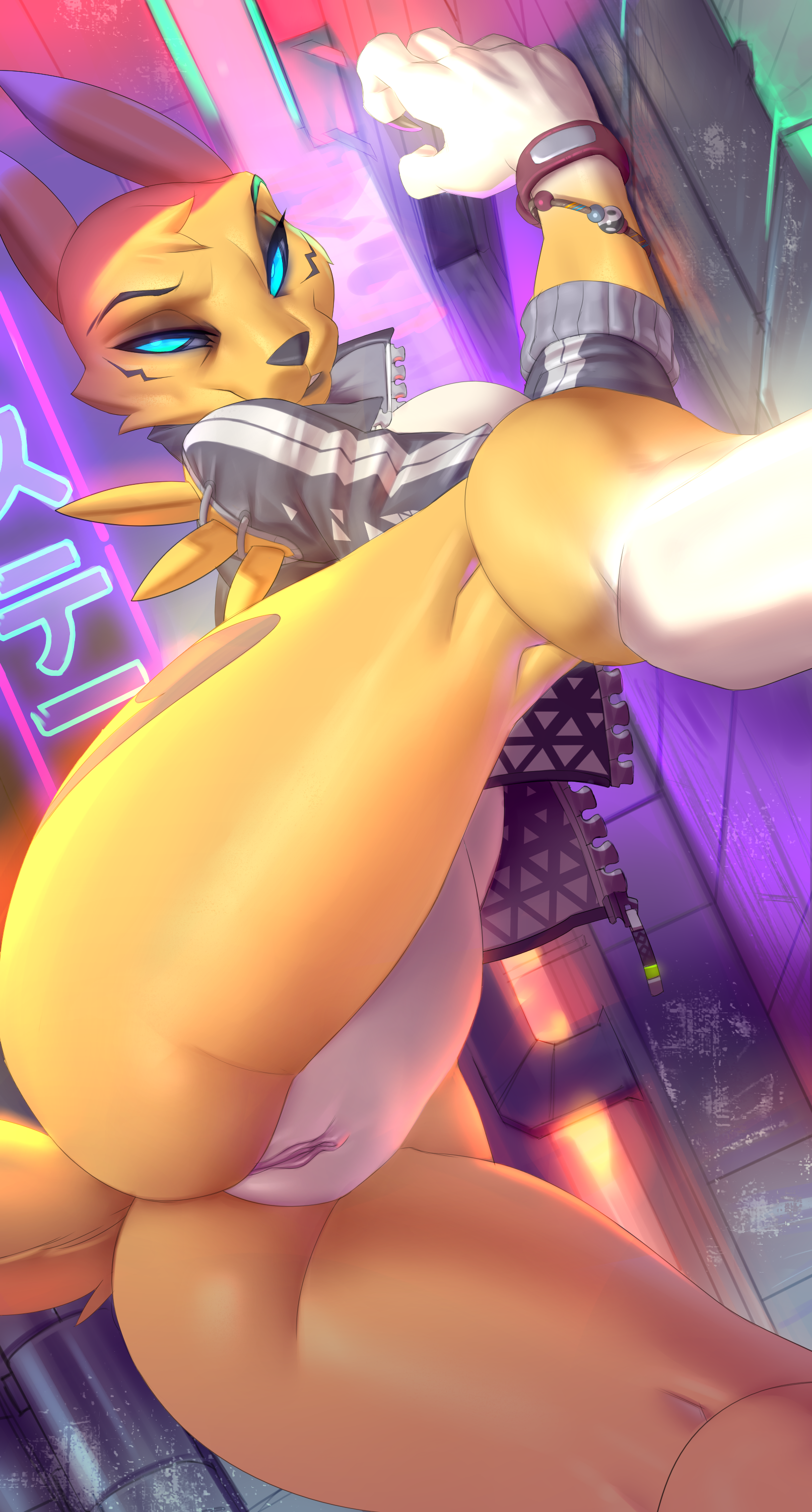 Ychan - f - renamon - 133960