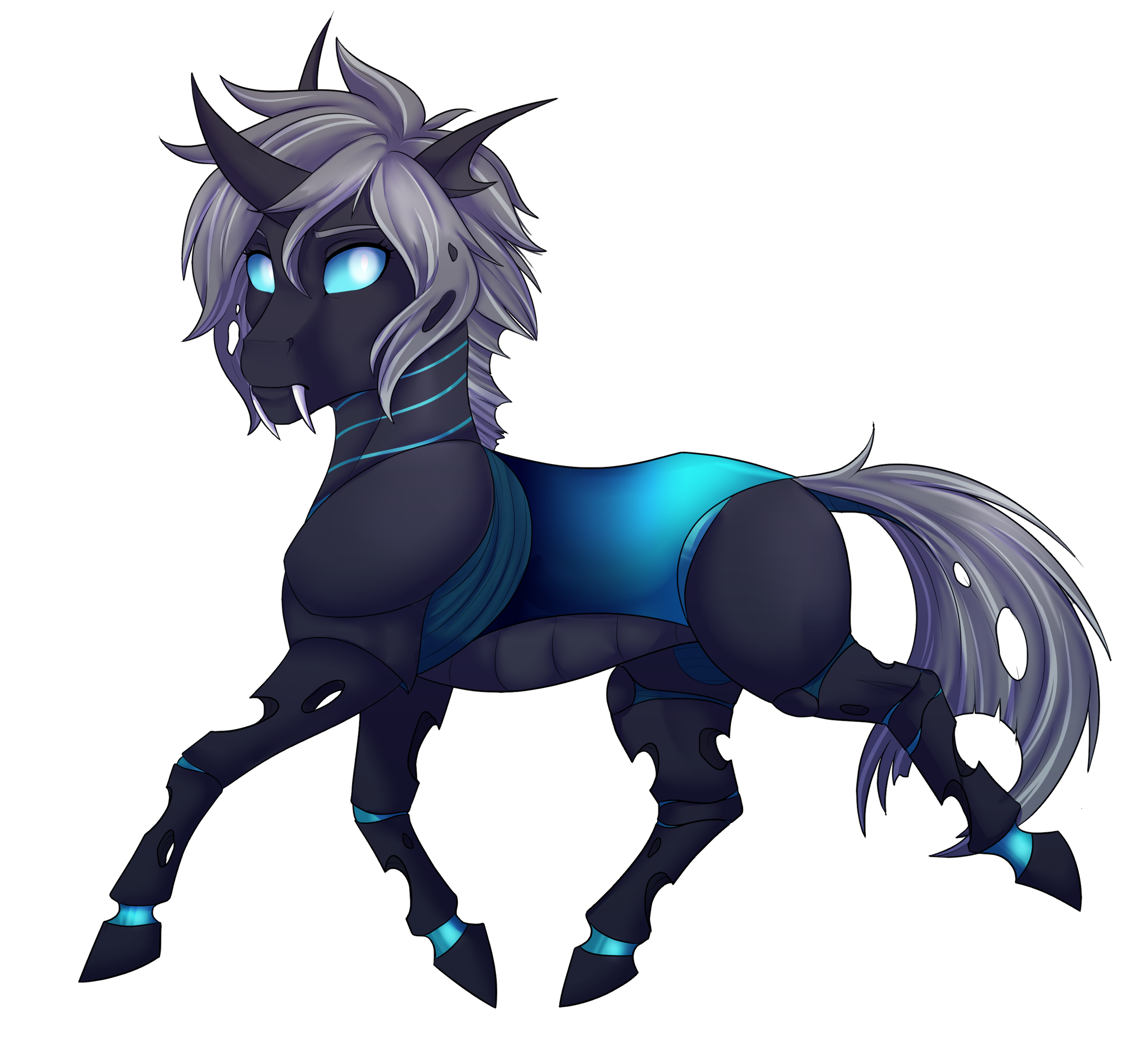 Ychan - f - mt little pony changelings - 138199