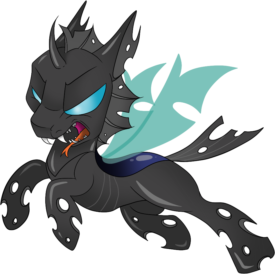 Ychan - f - mt little pony changelings - 139210