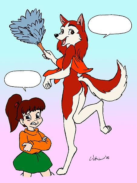 Ychan - c - human with female furries - 142574