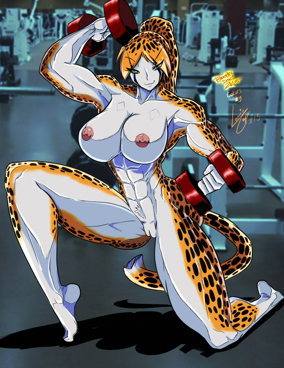 Ychan - f - muscles and fitness - 145100