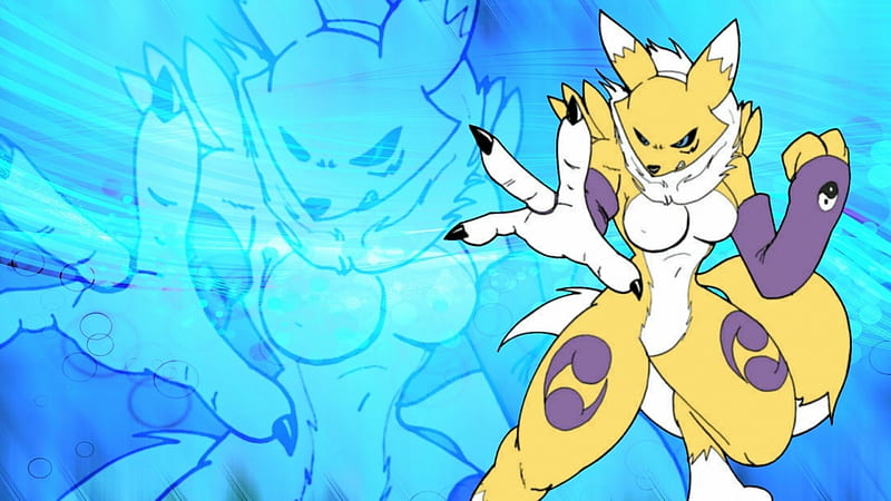 Ychan - f - renamon - 146356