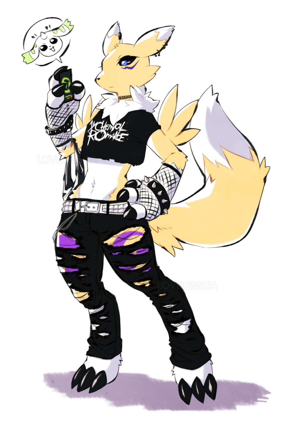 Ychan - f - renamon - 152015