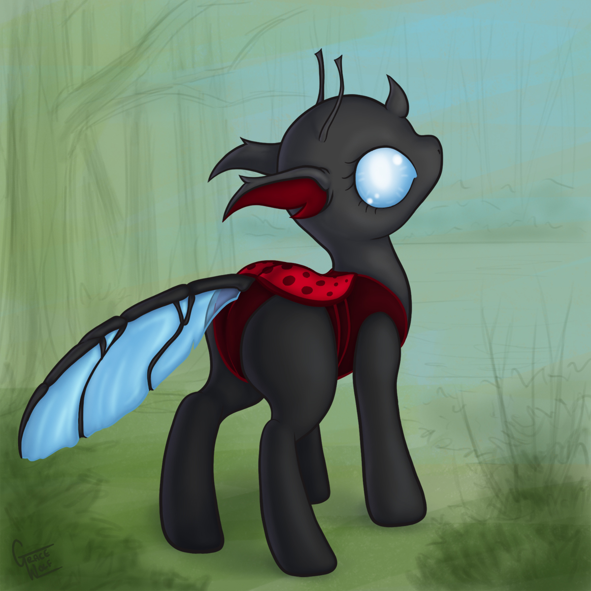 Ychan - f - mt little pony changelings - 153433