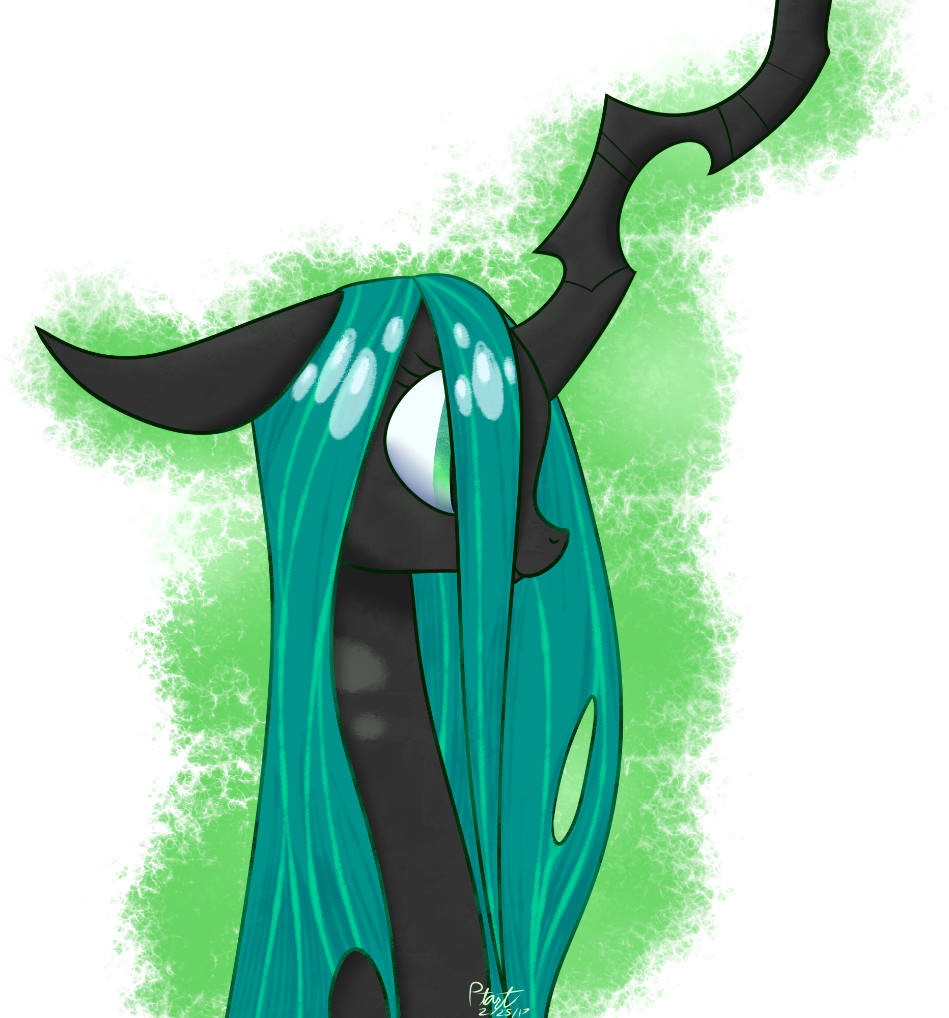 Ychan - f - mt little pony changelings - 154164