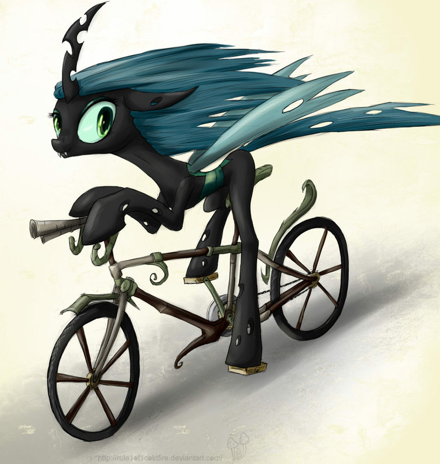 Ychan - f - mt little pony changelings - 154170