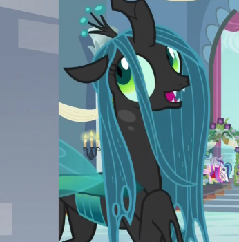Ychan - f - mt little pony changelings - 154171