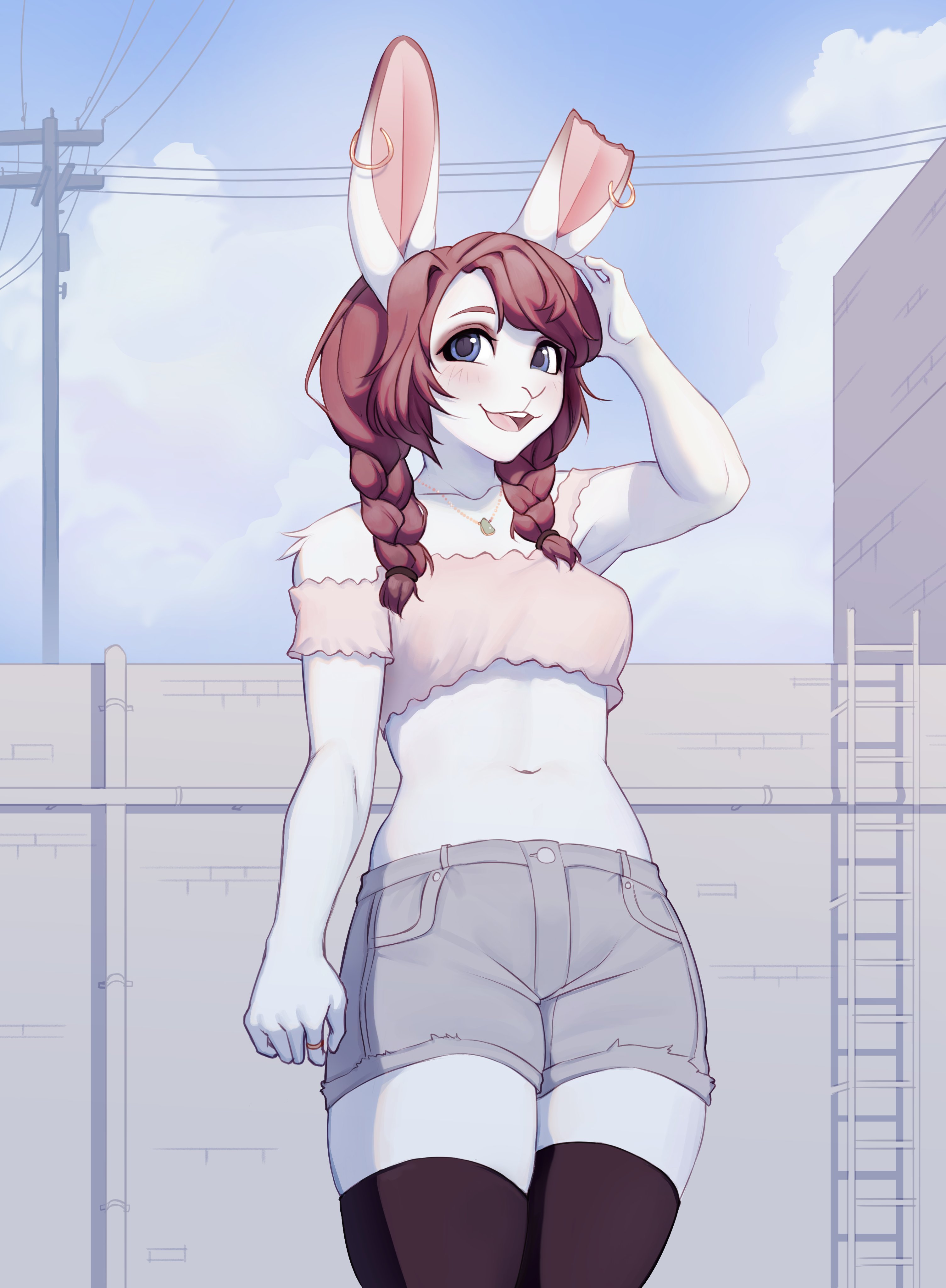 Ychan - f - bunnies bunnygirls lapines - 171107