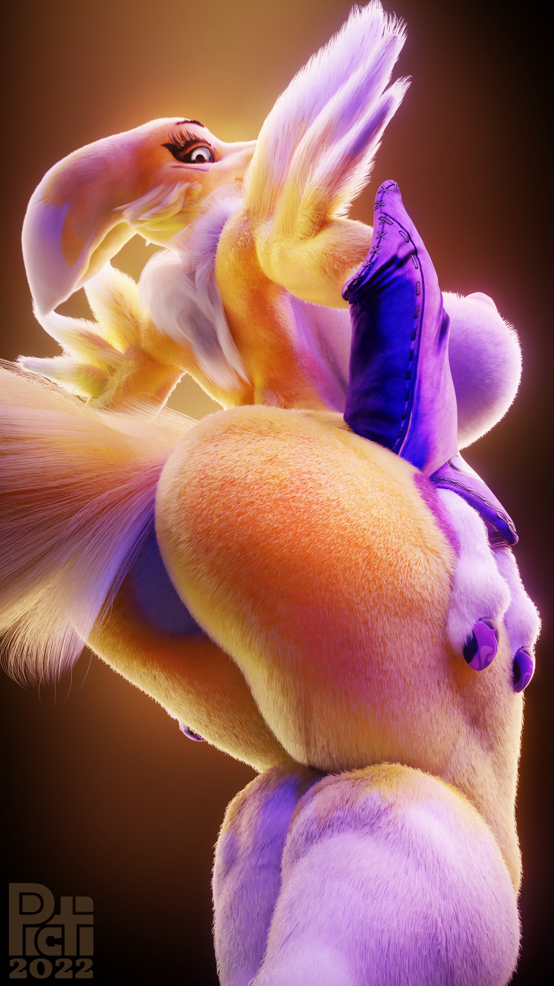 Ychan - f - renamon - 171204