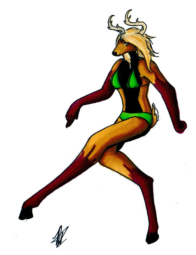 Ychan - f - deer women - 173246