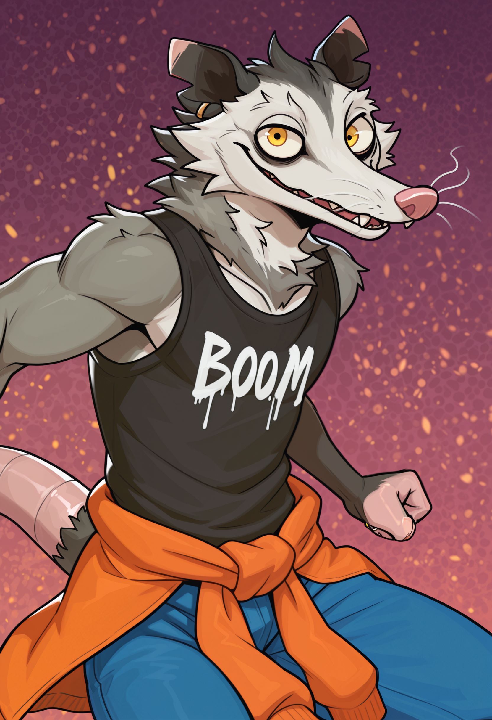 Ychan - m - male opossums - 196011