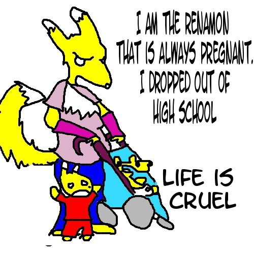 Ychan - f - renamon - 196976