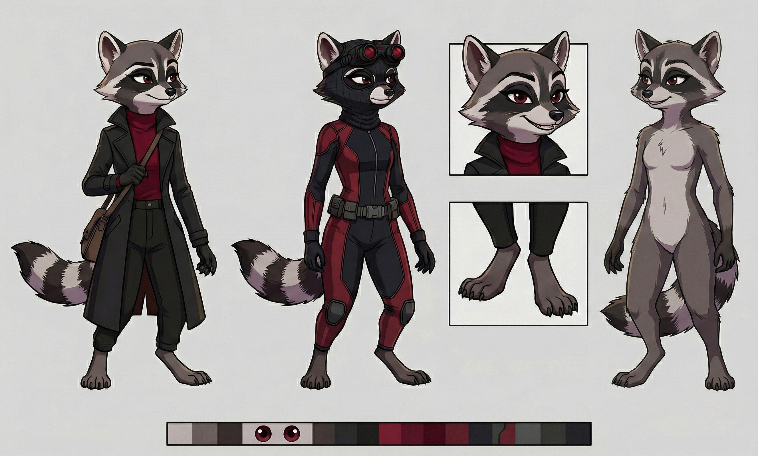 Ychan - c - raccoons - 200273