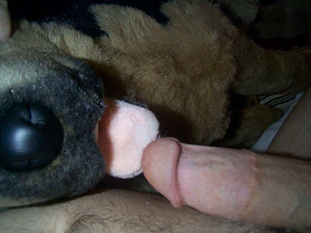 Ychan - rl - german sheppard plushie - 22312