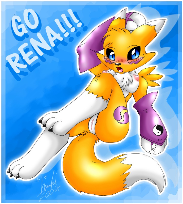 Ychan - f - renamon - 25531