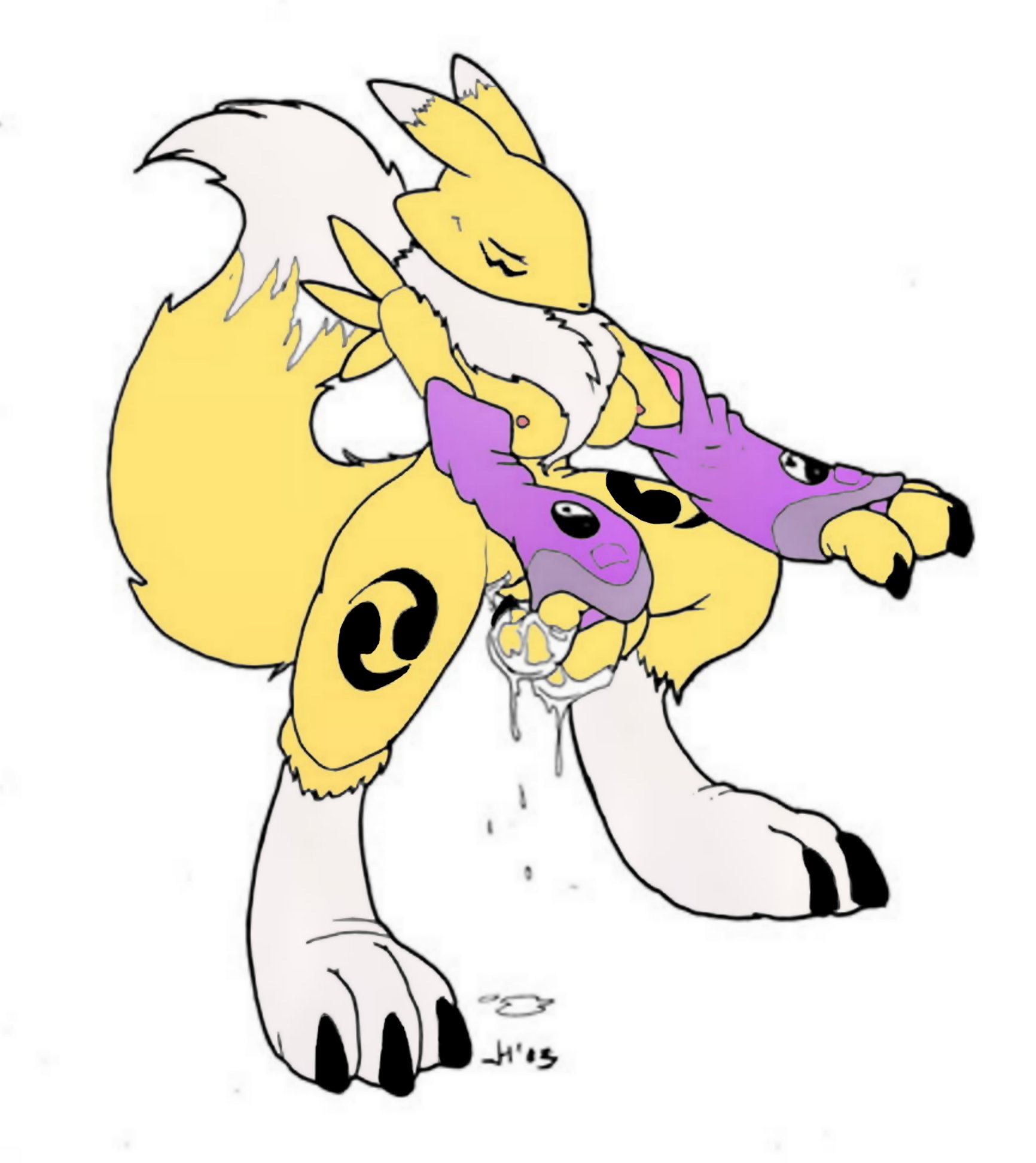 Ychan - f - renamon - 27122