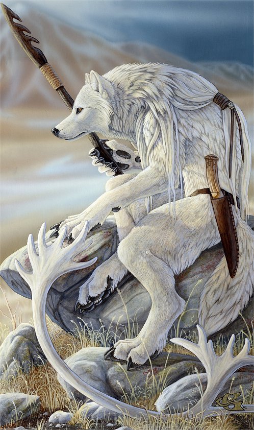 Ychan - c - white wolf (clean please) - 27776