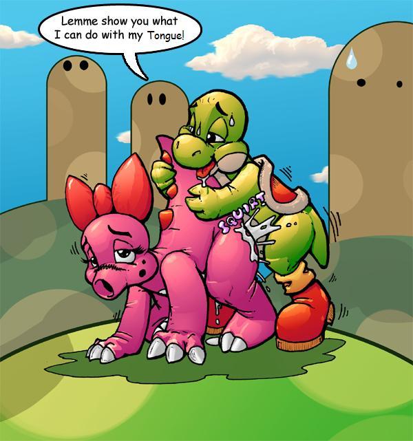 Ychan - s - bowser yoshi and birdo - 31294