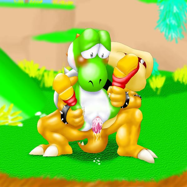 Ychan - s - bowser yoshi and birdo - 33501