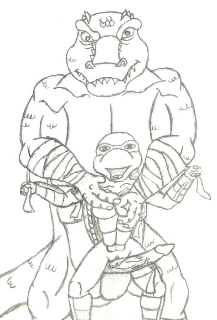 Ychan - r - leatherhead (tmnt) - 33561