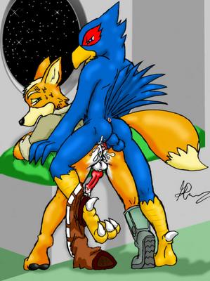 Ychan - g - starfox - falco x fox - 41379