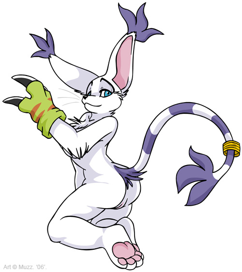 Ychan - f - gatomon - 45174