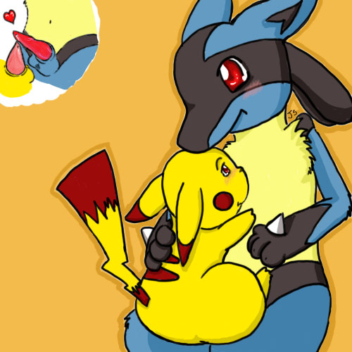 Ychan - r - make lucario happy~ - 47477