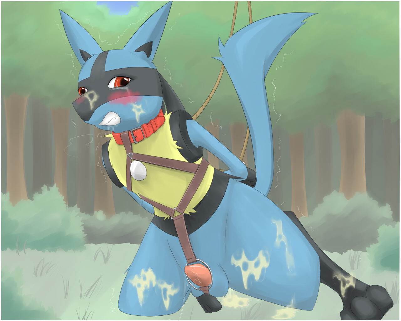 Ychan - r - make lucario happy~ - 47487