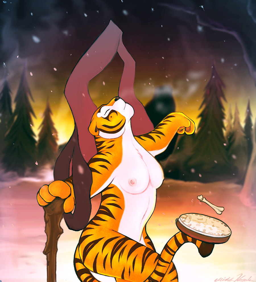 Ychan - r - tigress from kung fu panda - 48022