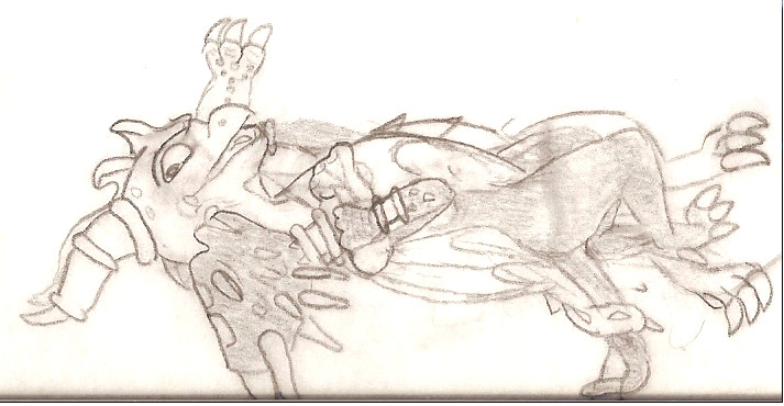 Ychan - r - spyro and cynder by razz - 48809
