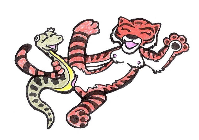 Ychan - r - tigress from kung fu panda - girlffriends