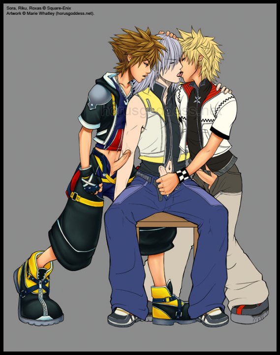 Ychan - ot - gay kingdom hearts - 52976