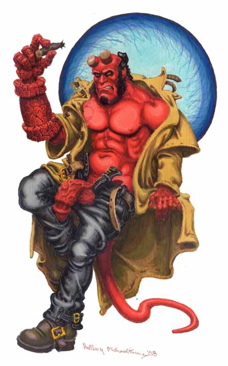 Ychan - ot - hellboy - solo