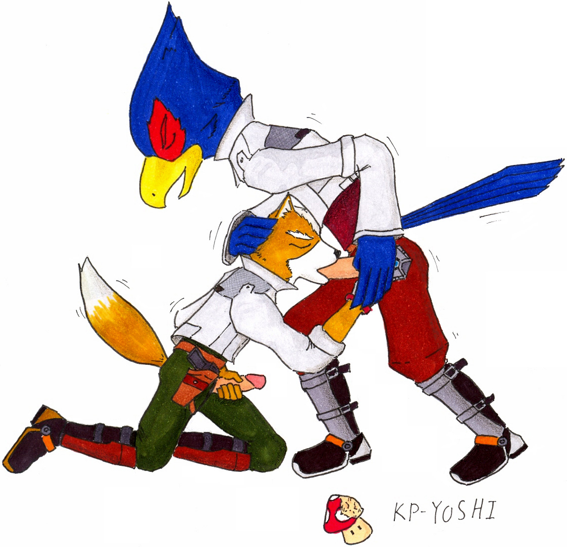 Ychan - g - starfox - falco x fox - 56748