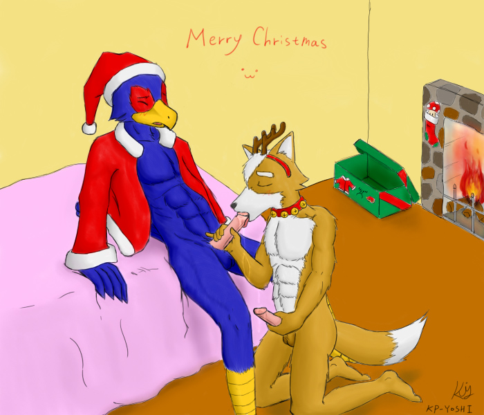 Ychan - g - starfox - falco x fox - fox x falco