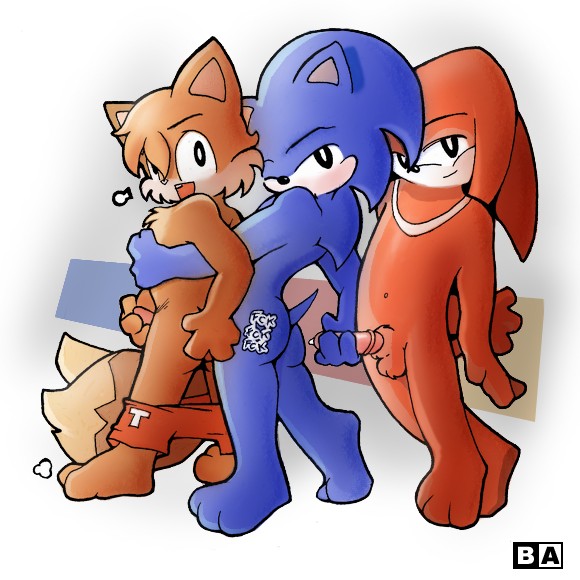 Ychan - g - sotainux (sonic tails and knuckles) - 6006