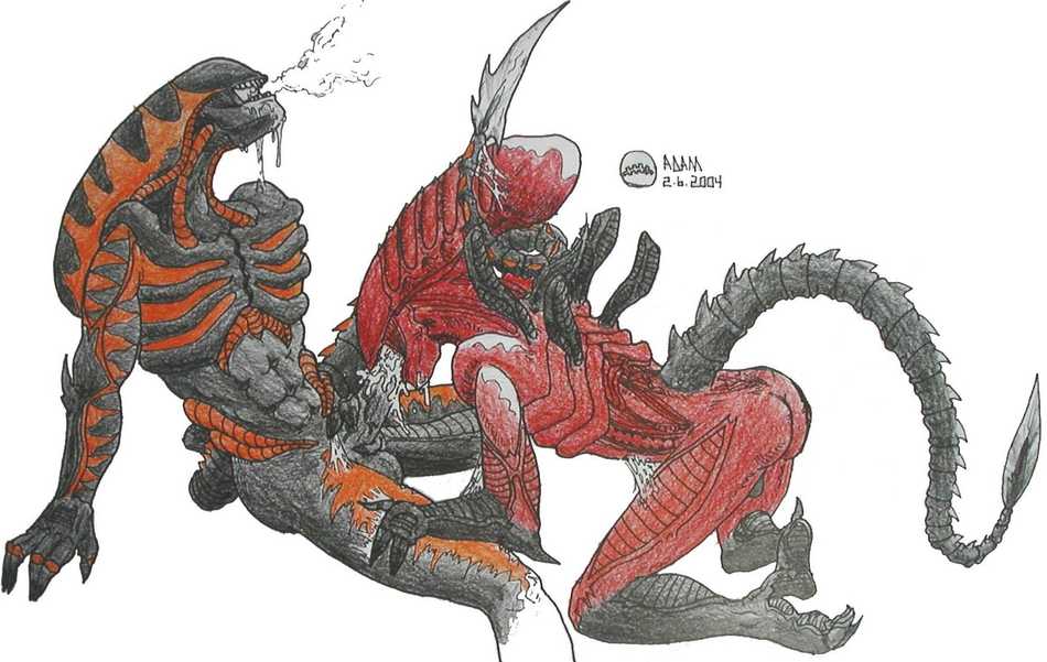 Ychan - r - alien vs predator - 76655
