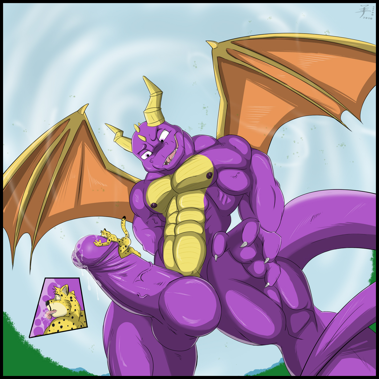 Ychan - g - some gay spyro - 77809